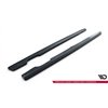 Maxton - RAJOUTS DES BAS DE CAISSE POUR V.1 BMW 3 E46 MPACK COUPE Noir Brillant