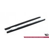 Maxton - RAJOUTS DES BAS DE CAISSE POUR V.1 BMW 3 E46 MPACK COUPE Noir Brillant