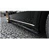 Maxton - RAJOUTS DES BAS DE CAISSE POUR Jeep Grand Cherokee WK2 Summit (APRES FACELIFT) Noir Brillant