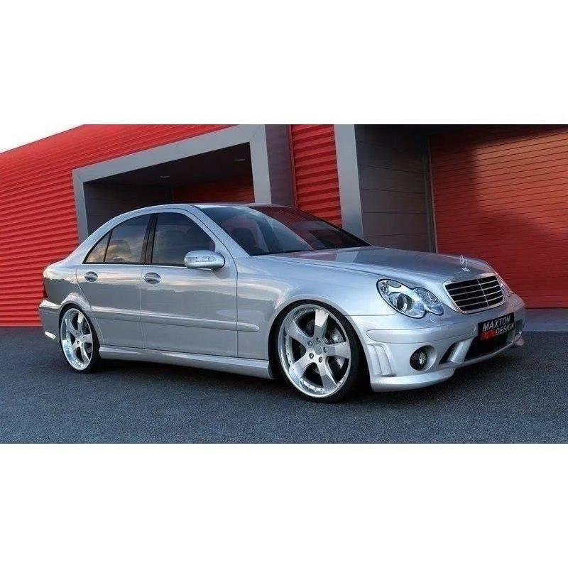 Maxton - SET DES BAS DE CAISSE MERCEDES C W203 AMG 204 LOOK