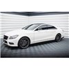 Maxton - Rajouts Des Bas De Caisse Mercedes-Benz CLS AMG-Line C218 Noir Brillant