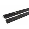 Maxton - RAJOUTS DES BAS DE CAISSE POUR MERCEDES C-CLASS W204 (APRES FACELIFT) Noir Brillant