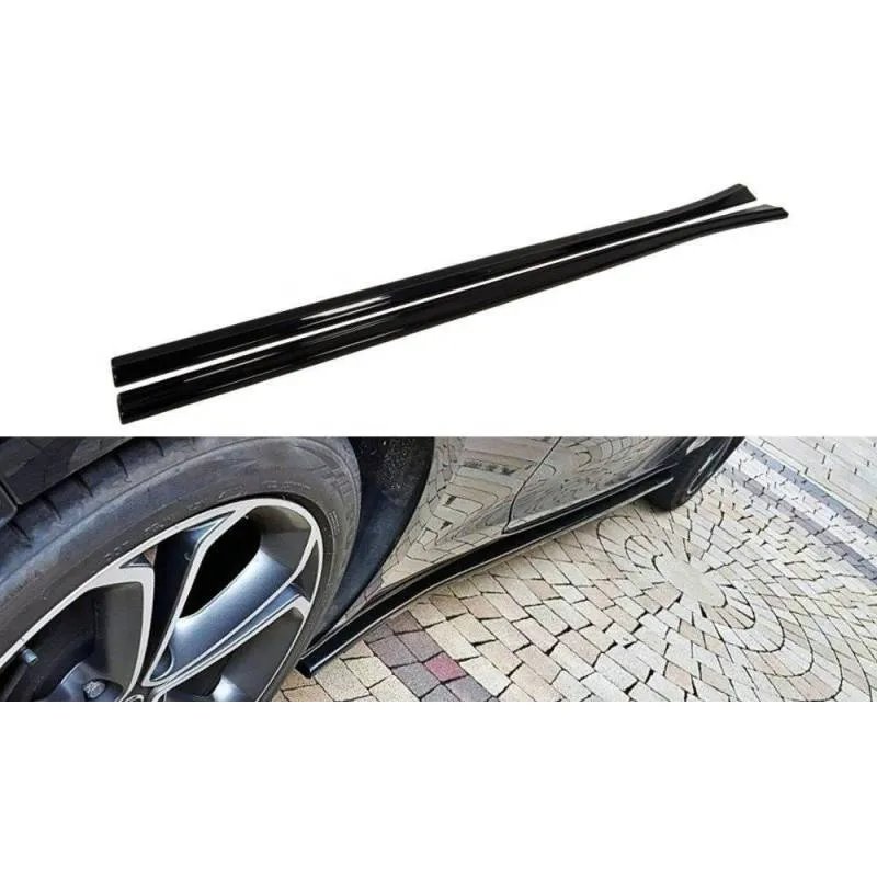 Maxton - Rajouts Des Bas De Caisse Opel Astra GTC J Noir Brillant