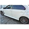 Maxton - RAJOUTS DES BAS DE CAISSE POUR Mitsubishi Lancer Evo X Noir Brillant