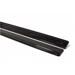 Maxton - RAJOUTS DES BAS DE CAISSE POUR Mitsubishi Lancer Evo X Noir Brillant
