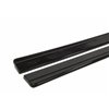 Maxton - RAJOUTS DES BAS DE CAISSE POUR Mitsubishi Lancer Evo X Noir Brillant