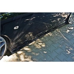 Maxton - RAJOUTS DES BAS DE CAISSE POUR SAAB 9-3 TURBO X/ Aero Facelift Noir Brillant