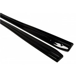 Maxton - RAJOUTS DES BAS DE CAISSE POUR SAAB 9-3 TURBO X/ Aero Facelift Noir Brillant