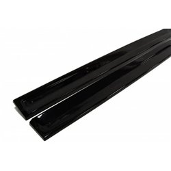 Maxton - RAJOUTS DES BAS DE CAISSE POUR OPEL ASTRA H (FOR OPC / VXR) Noir Brillant