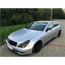 Maxton - RAJOUTS DES BAS DE CAISSE POUR MERCEDES CLS C219 Noir Brillant