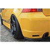 Maxton - RAJOUTS DES BAS DE CAISSE POUR VW GOLF IV R32 Noir Brillant