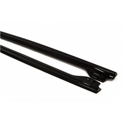 Maxton - RAJOUTS DES BAS DE CAISSE POUR VW GOLF IV R32 Noir Brillant