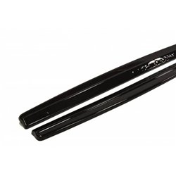 Maxton - RAJOUTS DES BAS DE CAISSE POUR Volkswagen Polo GTI Mk5 Polift Noir Brillant