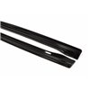 Maxton - RAJOUTS DES BAS DE CAISSE POUR VW Passat CC R36 RLINE (AVANT FACELIFT) Noir Brillant