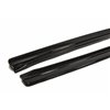 Maxton - RAJOUTS DES BAS DE CAISSE POUR VW Passat CC R36 RLINE (AVANT FACELIFT) Noir Brillant