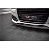Maxton - Lame Du Pare-Chocs Avant V.2 Audi S8 D4 FL Noir Brillant
