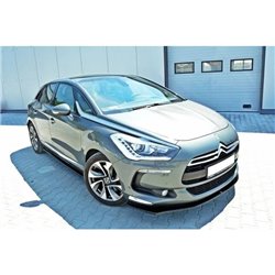 Maxton - Lame Du Pare-Chocs Avant V.2 Citroen DS5 Noir Brillant