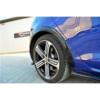 Maxton - Set Des Extensions Volkswagen Golf R / R-Line Mk7 Facelift Noir Brillant
