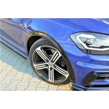 Maxton - Set Des Extensions Volkswagen Golf R / R-Line Mk7 Facelift Noir Brillant
