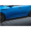 Maxton - RAJOUTS DES BAS DE CAISSE POUR V.1 Alfa Romeo Giulietta Noir Brillant