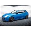 Maxton - RAJOUTS DES BAS DE CAISSE POUR V.1 Alfa Romeo Giulietta Noir Brillant