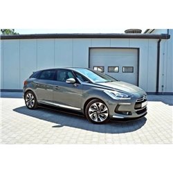Maxton - Rajouts Des Bas De Caisse Citroen DS5 Noir Brillant
