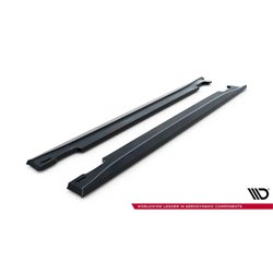 Maxton - RAJOUTS DES BAS DE CAISSE POUR KIA SPORTAGE mk4 GT-Line Noir Brillant