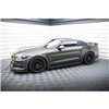 Maxton - Rajouts Des Bas De Caisse Ford Mustang GT Mk6 Noir Brillant