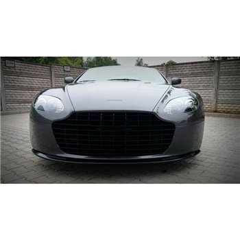 Maxton - LAME DU PARE-CHOCS AVANT ASTON MARTIN V8 VANTAGE Noir Brillant