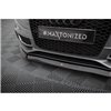 Maxton - Lame Du Pare-Chocs Avant V.1 Audi S5/A5 S-Line 8T Facelift Noir Brillant