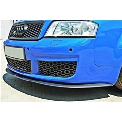 Maxton - Lame Du Pare-Chocs Avant Audi RS6 C5 Noir Brillant