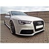 Maxton - Lame Du Pare-Chocs Avant / Lame Audi RS5 8T / 8T FL Noir Brillant