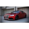 Maxton - Lame Du Pare-Chocs Avant / Lame Audi RS5 8T / 8T FL Noir Brillant