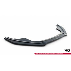 Maxton - Lame Du Pare-Chocs Avant Audi S5 / A5 S-Line 8T Noir Brillant