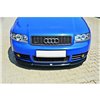 Maxton - LAME DU PARE-CHOCS AVANT AUDI S4 B6 Noir Brillant