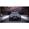 Maxton - LAME DU PARE-CHOCS AVANT BMW 3 E46 BERLINE APRES FACELIFT Noir Brillant