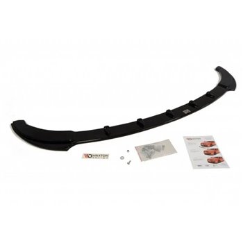 Maxton - LAME DE PARE-CHOCS AVANT BMW Z4 E85 / E86 (APRES FACELIFT) Noir Brillant