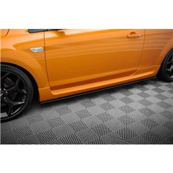 Maxton - Rajouts Des Bas De Caisse Pour Ford Focus ST Mk2 FL Noir Brillant