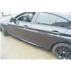 Maxton - RAJOUTS DES BAS DE CAISSE POUR BMW 6 Gran Coupé MPACK Noir Brillant