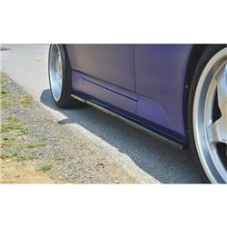 Maxton - RAJOUTS DES BAS DE CAISSE POUR HONDA S2000 Noir Brillant