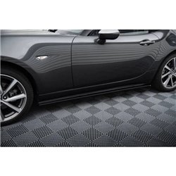 Maxton - Rajouts Des Bas De Caisse Mazda MX-5 ND (Mk4) Noir Brillant