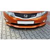 Maxton - LAME DU PARE-CHOCS AVANT HONDA CIVIC VIII TYPE S/R Noir Brillant