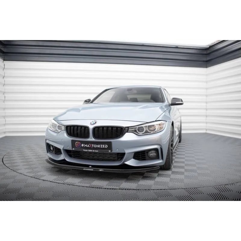 Maxton - HYBRID LAME DU PARE-CHOCS AVANT BMW 4 Coupe / Gran Coupe / Cabrio M-Pack F32 / F36 / F33