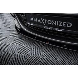Maxton - Lame Du Pare-Chocs Avant V.1 Mazda MX-5 ND (Mk4) Noir Brillant