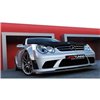 Maxton - LAME DU PARE-CHOCS AVANT MERCEDES CLK W209 (POUR ME-CLK-209-Noir-F1 PARE-CHOCS) Noir Brillant