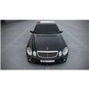 Maxton - LAME DU PARE-CHOCS AVANT MERCEDES E W211 AMG APRES FACELIFT Noir Brillant
