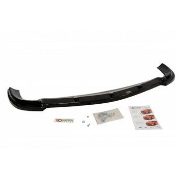 Maxton - LAME DU PARE-CHOCS AVANT MERCEDES CLK W208 (POUR W208 AMG) Noir Brillant