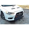 Maxton - LAME DU PARE-CHOCS AVANT V.1 Mitsubishi Lancer Evo X