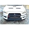 Maxton - LAME DU PARE-CHOCS AVANT V.1 Mitsubishi Lancer Evo X 