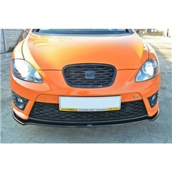 Maxton - LAME DU PARE-CHOCS AVANT V.2 SEAT LEON MK2 CUPRA / FR (APRES FACELIFT) 